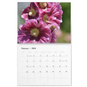 Blume in der Natur Kalender (Feb 2026)