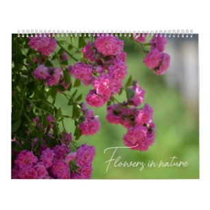 Blume in der Natur Kalender