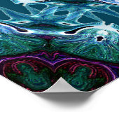 Blume in der Tiefsee...... Poster (Ecke)