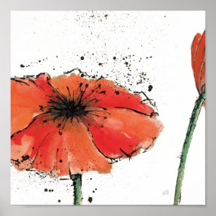 Blume in der vollen Blüte Poster