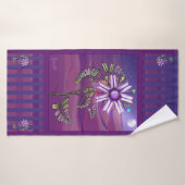 Blume in der Wüste Badehandtuch (Badehandtuch)