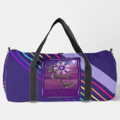 Blume in der Wüste Duffle Bag (Vorderseite)