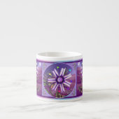 Blume in der Wüste Espressotasse (Vorderseite)