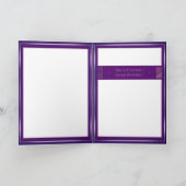 Blume in der Wüste Geburtstagskarte Karte (Innenseite)