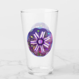 Blume in der Wüste Glas