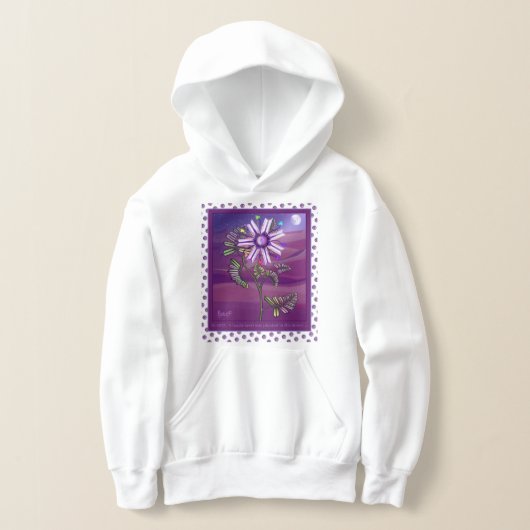 Blume in der Wüste Hoodie (Ablage )