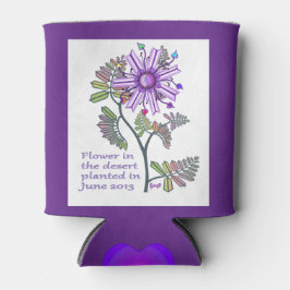 Blume in der Wüste kann kühler werden Dosenkühler