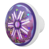 Blume in der Wüste Keramikknauf (Rechts)