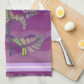 Blume in der Wüste Küchenhandtuch Geschirrtuch (Viertel Falte)