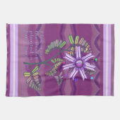 Blume in der Wüste Küchenhandtuch Geschirrtuch (Horizontal)