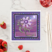 Blume in der Wüste Napkins Serviette (Beispiel)