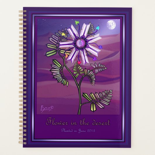 Blume in der Wüste Planer (Vorderseite)