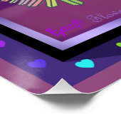 Blume in der Wüste Poster (Ecke)