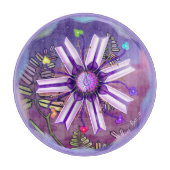 Blume in der Wüste Schneidebrett (Vorderseite)