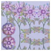 Blume in der Wüste Stoff (Nahaufnahme)