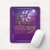 Blume in der Wüstenmaus Mousepad (Mit Mouse)
