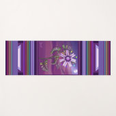 Blume in der Wüstenmette Yogamatte (Vorderseite (Horizontal))