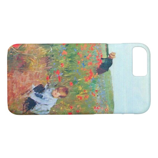 Blume in einem Feld auswählen, Mary Cassatt Case-Mate iPhone Hülle (Rückseite (Horizontal))