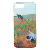 Blume in einem Feld auswählen, Mary Cassatt Case-Mate iPhone Hülle (Rückseite)