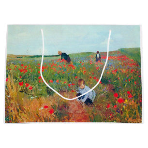 Blume in einem Feld auswählen, Mary Cassatt Große Geschenktüte