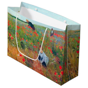 Blume in einem Feld auswählen, Mary Cassatt Große Geschenktüte