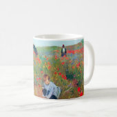Blume in einem Feld auswählen, Mary Cassatt Kaffeetasse (VorderseiteRechts)