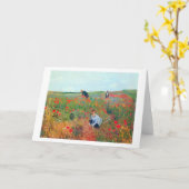 Blume in einem Feld auswählen, Mary Cassatt Karte (Gelbe Blume)