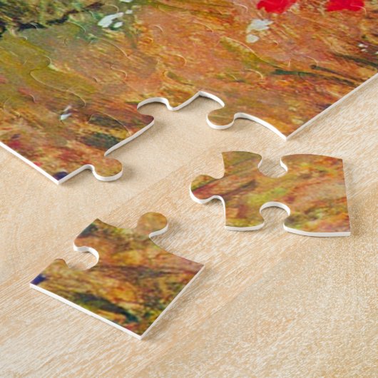 Blume in einem Feld auswählen, Mary Cassatt Puzzle (Seite)