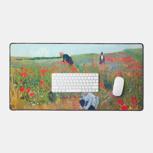 Blume in einem Feld auswählen, Mary Cassatt Schreibtischunterlage (Tastatur & Maus)