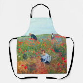 Blume in einem Feld auswählen, Mary Cassatt Schürze (Vorderseite)