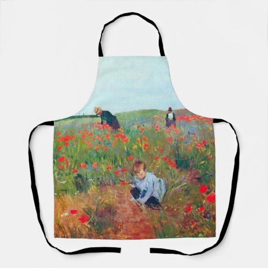 Blume in einem Feld auswählen, Mary Cassatt Schürze (Vorderseite)