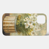 Blume in einem Hat-Box Case-Mate iPhone Hülle (Rückseite (Horizontal))
