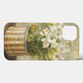 Blume in einem Hat-Box Case-Mate iPhone Hülle (Rückseite (Horizontal))