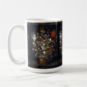 Blume in einem Holzschiff Jan Brueghel the Ältere Kaffeetasse (Links)