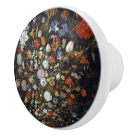 Blume in einem Holzschiff Jan Brueghel the Ältere Keramikknauf