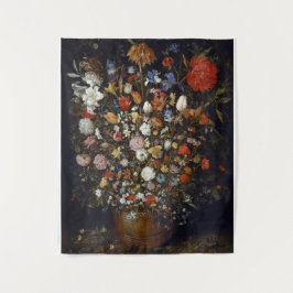 Blume in einem Holzschiff Jan Brueghel the Ältere Wandteppich