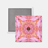 Blume in einem Kasten Magnet (Vorderseite/Rückseite)