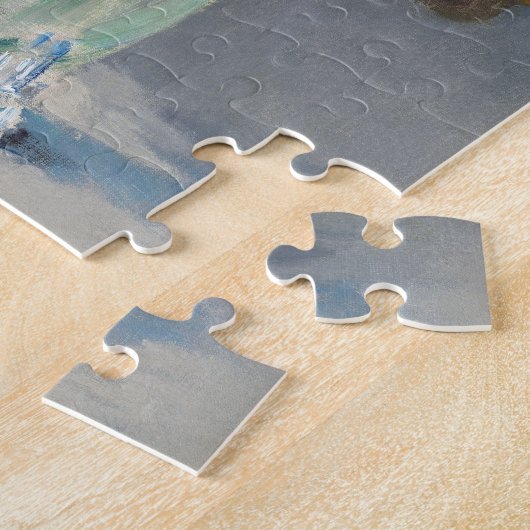 Blume in einem Kristallvase-Manet Puzzle (Seite)