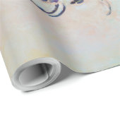 Blume in einem Rokoko Vase, Paul Cezanne Geschenkpapier (Rolleneckpunkt)