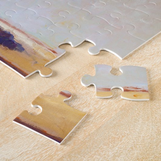 Blume in einem Rokoko Vase, Paul Cezanne Puzzle (Seite)