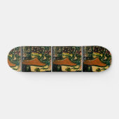 BLUME IN EINEM TAN SKATEBOARD (Horizontal)