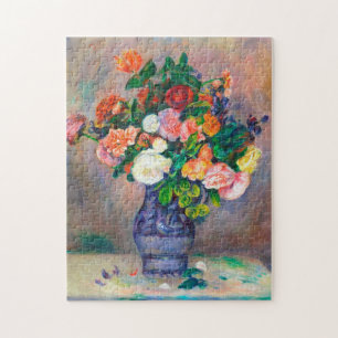 Blume in einem Vase Pierre Auguste Renoir Gemälde Puzzle