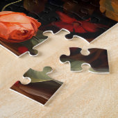 Blume in einem Vase-Rätsel Puzzle (Seite)