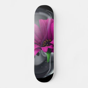 Blume in einem Vase-Skateboard Skateboard