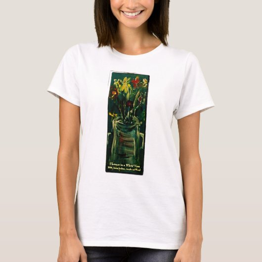 BLUME IN EINEM WEISSEN FALL T-Shirt (Vorderseite)
