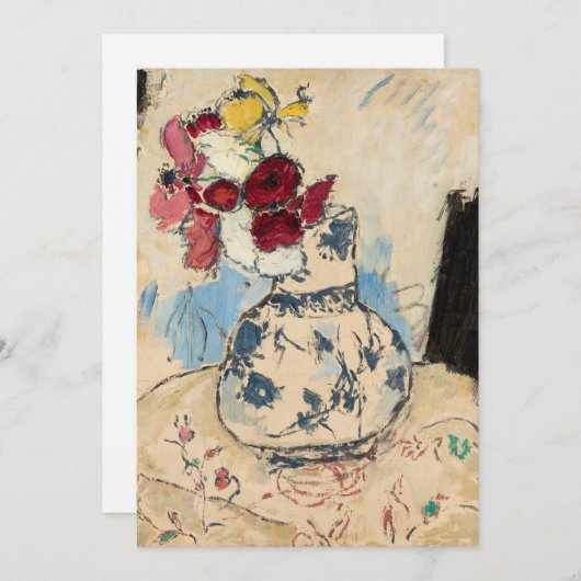 Blume in einer Blume | Tadeusz Makowski (Vorne/Hinten)