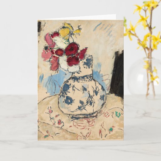 Blume in einer Blume | Tadeusz Makowski Karte (Gelbe Blume)