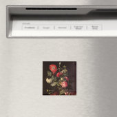 Blume in einer Glasvase, 1667 Magnet (In Situ (Geschirrspüler))