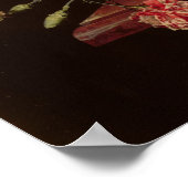 Blume in einer Glasvase, 1667 Poster (Ecke)