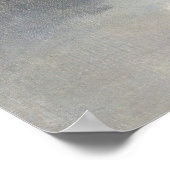 Blume in einer Kristallvase Poster (Ecke)